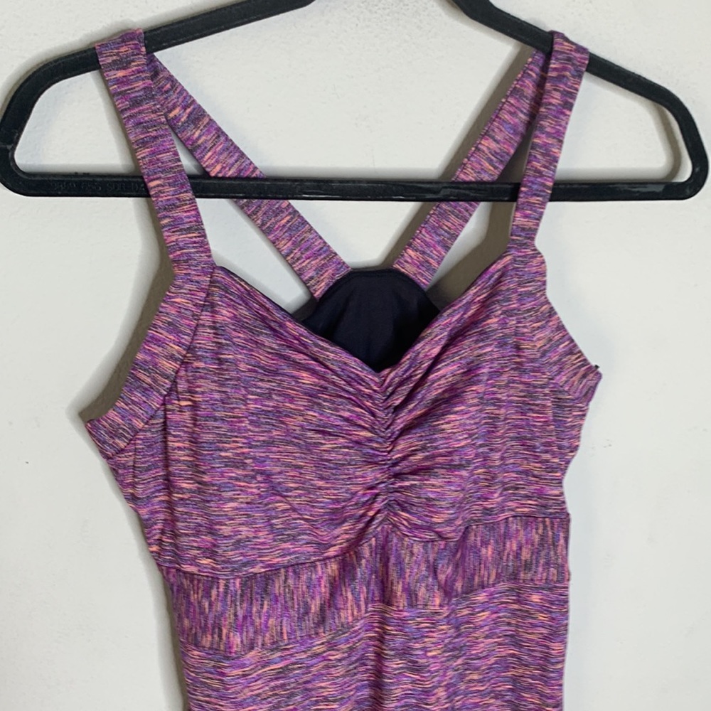 Prana Amaya Pink purple Space Dye Dress s - Picture 3 of 8